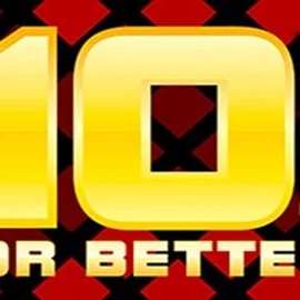 10s or Better slot logo by 1x2gaming at 50 Cent Casino