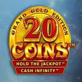 20 Coins Grand Gold Edition slot icon by Wazdan, available at 50 Cent Casino
