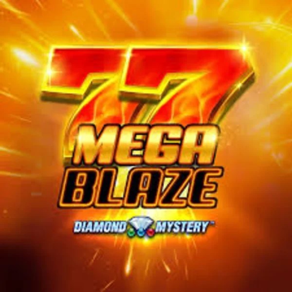 Diamond Mystery Mega Blaze slot logo by Greentube at 50 Cent Casino