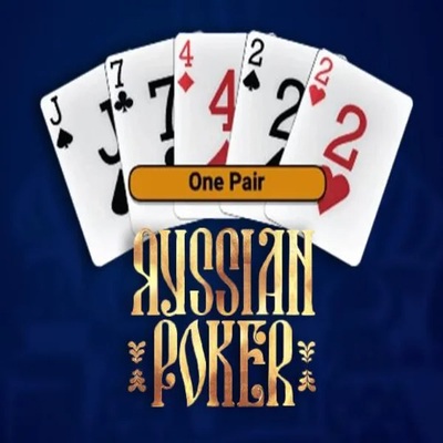 Russian Poker game by OneTouch Games – logo hosted on 50 Cent Casino
