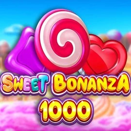 Sweet Bonanza 1000 slot visual from Pragmatic Play available on 50centcasino.se